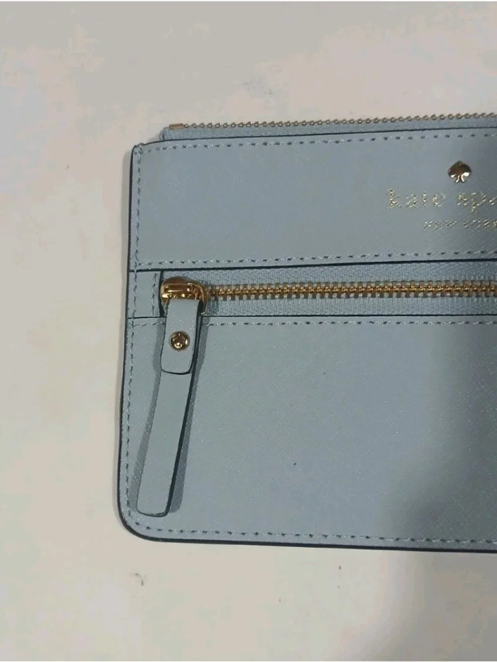 Kate Spade New York Leather Wristlet Pouch Clutch